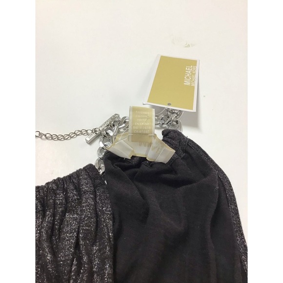 Michael Kors Black and Silver Womens Size Extra Large Dress - Picture 5 of 15
